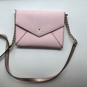 Kate Spade Pink Envelope Crossbody Purse